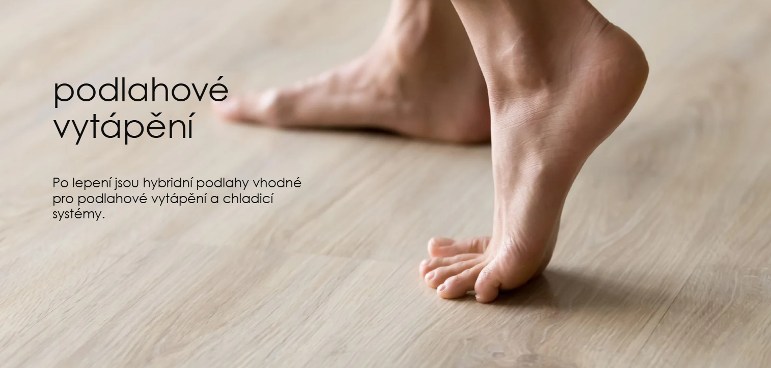 podlahové vytápění hybridní podlahy